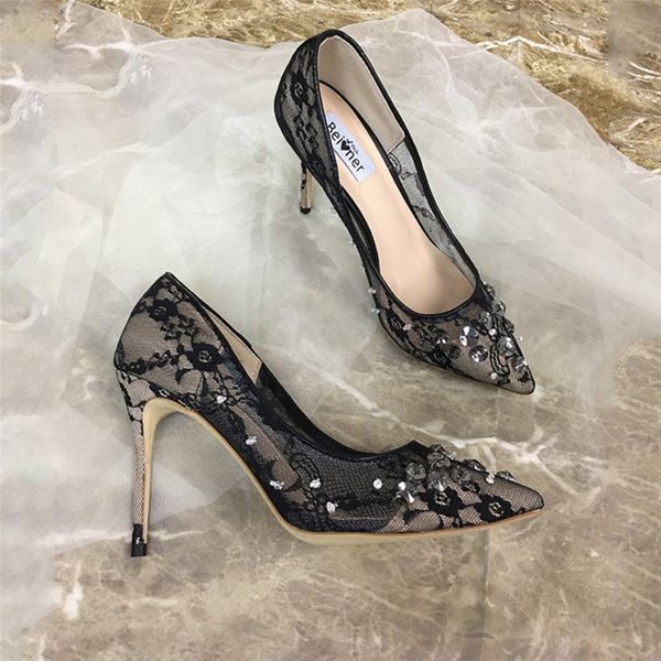 of ent fashion women lady black lace crystal finger bombs foot point high in stiletto heels bride shoes mtm7
of ent fashion women lady black lace crystal finger bombs foot point high in stiletto heels bride shoes mtm7