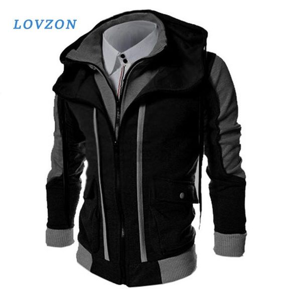 men's hoodies & sweatshirts lovzon fashion brand casual slim fit men streetwear double zipper jacket clothing black
men's hoodies & sweatshirts lovzon fashion brand casual slim fit men streetwear double zipper jacket clothing black