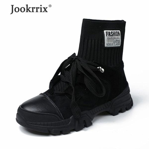 jookrrix 2020 women black brand ankle boots female fashion comfortable platform shoes lady fashion boots for winter shoes
jookrrix 2020 women black brand ankle boots female fashion comfortable platform shoes lady fashion boots for winter shoes