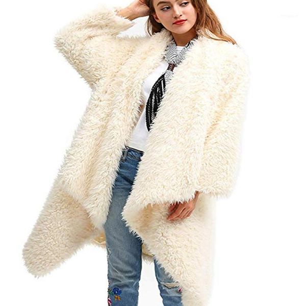 faux fur coat winter thick warm lapels white plush shirt women coat autumn winter fluffy jacket plus size long sleeve#y41, Black
faux fur coat winter thick warm lapels white plush shirt women coat autumn winter fluffy jacket plus size long sleeve#y41, Black