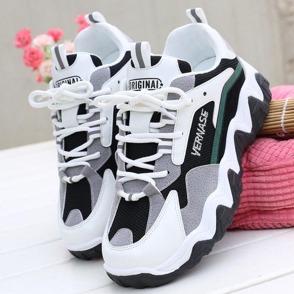 ins super fire net red big wave dad new student sports shoes fall / winter 2020, Black
ins super fire net red big wave dad new student sports shoes fall / winter 2020, Black