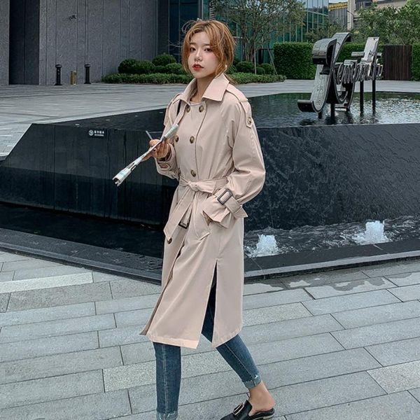 2020 spring autumn fashion women's overcoat korean loose windbreakers female casual double breasted long trench coats oversize1, Tan;black
2020 spring autumn fashion women's overcoat korean loose windbreakers female casual double breasted long trench coats oversize1, Tan;black