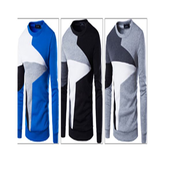 new men's fashion sweatshirts contrast color slim men's pullovers hip hop men sports running sweater men, White;black
new men's fashion sweatshirts contrast color slim men's pullovers hip hop men sports running sweater men, White;black