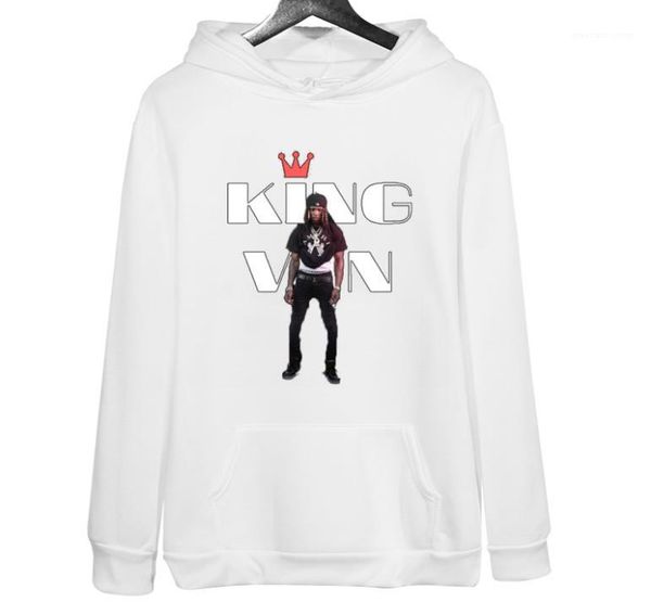 hooded pullovers fashion casual male clothing american rapper king von mens hoodies crew neck print loose plus size, Black
hooded pullovers fashion casual male clothing american rapper king von mens hoodies crew neck print loose plus size, Black