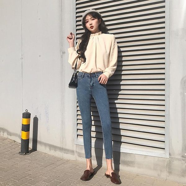 women's jeans 2021 fashion casual women pencil pants high waist slim elastic skinny lady blue1, Blue
women's jeans 2021 fashion casual women pencil pants high waist slim elastic skinny lady blue1, Blue