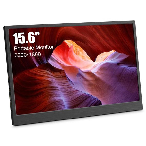 monitors 15.6" 3k portable type-c usb-c led hdr 3200*1800 display ips screen support ps4 prox with smart case
monitors 15.6" 3k portable type-c usb-c led hdr 3200*1800 display ips screen support ps4 prox with smart case