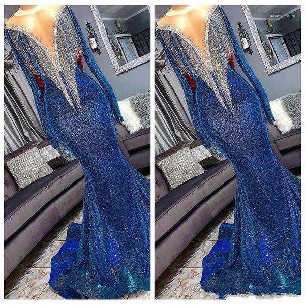 party dresses backlakegirls mermaid sequined v neck full sleeves evening sweep train women formal dress with tassel1, White;black
party dresses backlakegirls mermaid sequined v neck full sleeves evening sweep train women formal dress with tassel1, White;black