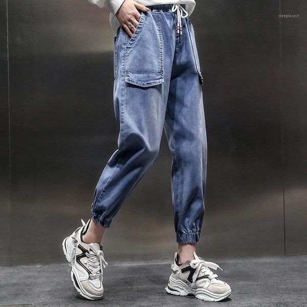 cotton blend denim jeans casual harem pants for women plus size ealstic waist new fashion spring autumn capris female tyn20041, Blue
cotton blend denim jeans casual harem pants for women plus size ealstic waist new fashion spring autumn capris female tyn20041, Blue