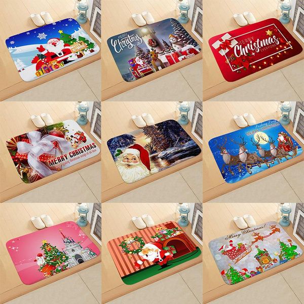 cushion/decorative pillow merry christmas decoration doormat santa claus printing flannel floor mat non-slip home door 1pc
cushion/decorative pillow merry christmas decoration doormat santa claus printing flannel floor mat non-slip home door 1pc