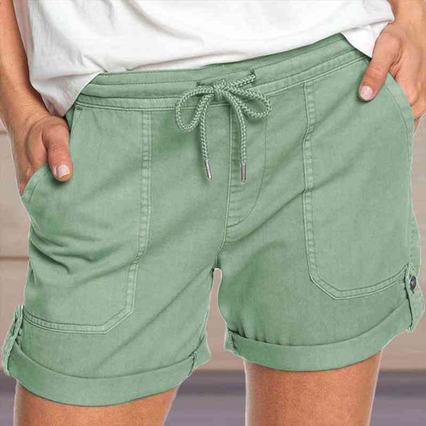 summer short female mid rise solid color women drawstring two pockets short women summer womens sports shorts, Black;white
summer short female mid rise solid color women drawstring two pockets short women summer womens sports shorts, Black;white