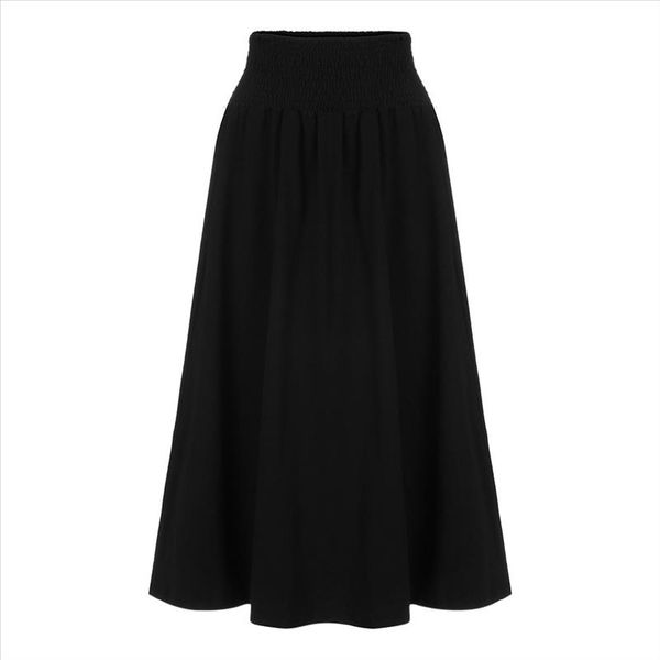 women fashion summer skirts elastic waist solid pleated skirt flared daily party casual beach vintage a line loose long skirts, Black
women fashion summer skirts elastic waist solid pleated skirt flared daily party casual beach vintage a line loose long skirts, Black
