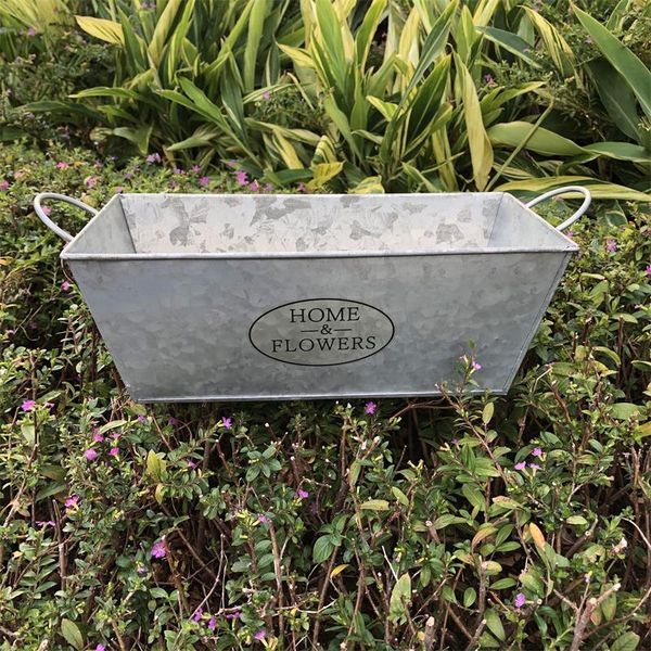 d27xh10cm metal succulent planter galvanized flower pot cold backyard balcony decoration large long planter wholesale
d27xh10cm metal succulent planter galvanized flower pot cold backyard balcony decoration large long planter wholesale