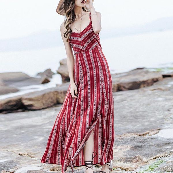 strap fashion boho striped beach women dress 2021 spaghetti long blackless bohemian shoulder dresses off summer, Black;gray
strap fashion boho striped beach women dress 2021 spaghetti long blackless bohemian shoulder dresses off summer, Black;gray
