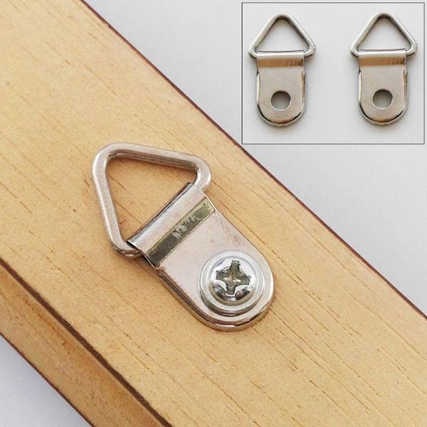 100pcs d ring hanging picture frame strap hanger hooks oil painting mirror hanger with 100 screws
100pcs d ring hanging picture frame strap hanger hooks oil painting mirror hanger with 100 screws