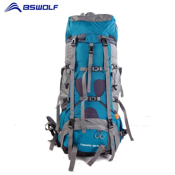 outdoor bags bswolf 75l mountaineering bag with rain cover travel backpack waterproof climbing hiking camping equipment
outdoor bags bswolf 75l mountaineering bag with rain cover travel backpack waterproof climbing hiking camping equipment