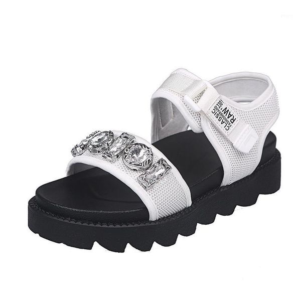 new summer gladiator sandals women thick bottom flat platform sandals crystal rhinestone beach comfortable casual shoes1, Black
new summer gladiator sandals women thick bottom flat platform sandals crystal rhinestone beach comfortable casual shoes1, Black