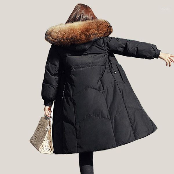 new winter jacket female parka coat feminina long down jacket plus size long hooded white duck down women1, Black
new winter jacket female parka coat feminina long down jacket plus size long hooded white duck down women1, Black