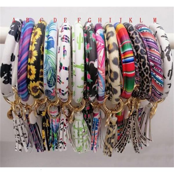 fashion wristlet keychain bangle keyring large new circle key ring leather tassel bracelet holder for women girls, Silver
fashion wristlet keychain bangle keyring large new circle key ring leather tassel bracelet holder for women girls, Silver