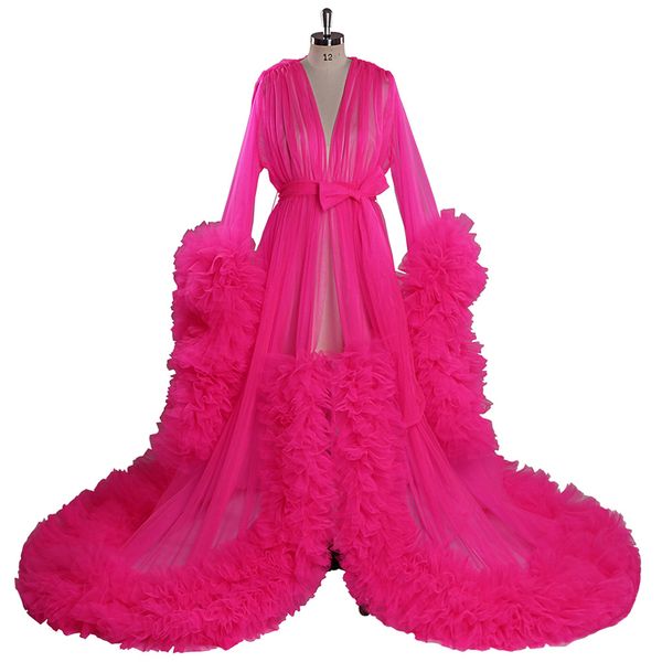 long prom dress 2021 long sleeve ruffles rose red maternity dress flower evening gowns custom made pgraphy tulle dress, Black
long prom dress 2021 long sleeve ruffles rose red maternity dress flower evening gowns custom made pgraphy tulle dress, Black