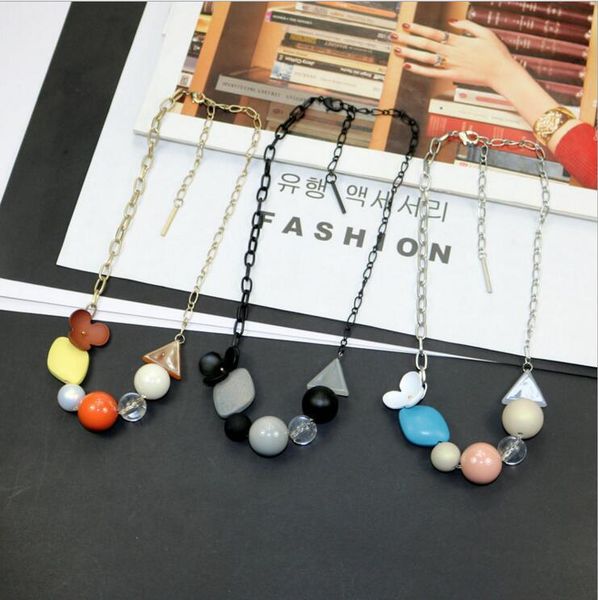pendant necklaces 2021 fashion woman necklace sweet geometric beads sweater spring & summer chain accessories jewelry, Silver
pendant necklaces 2021 fashion woman necklace sweet geometric beads sweater spring & summer chain accessories jewelry, Silver