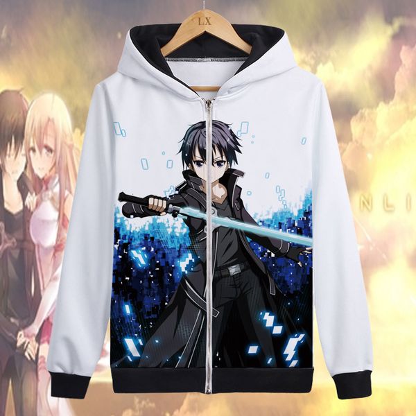 2021 new men women hoodie anime sword art online sweatshirts coat sao kazuto asuna cosplay fleece hoodies costumes d8rx, Black
2021 new men women hoodie anime sword art online sweatshirts coat sao kazuto asuna cosplay fleece hoodies costumes d8rx, Black