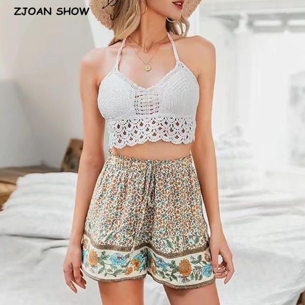 women bohemian elastic lacing up waist print flower shorts khaki ethnic ruched short pants trousers femme casual kg-543, White;black
women bohemian elastic lacing up waist print flower shorts khaki ethnic ruched short pants trousers femme casual kg-543, White;black