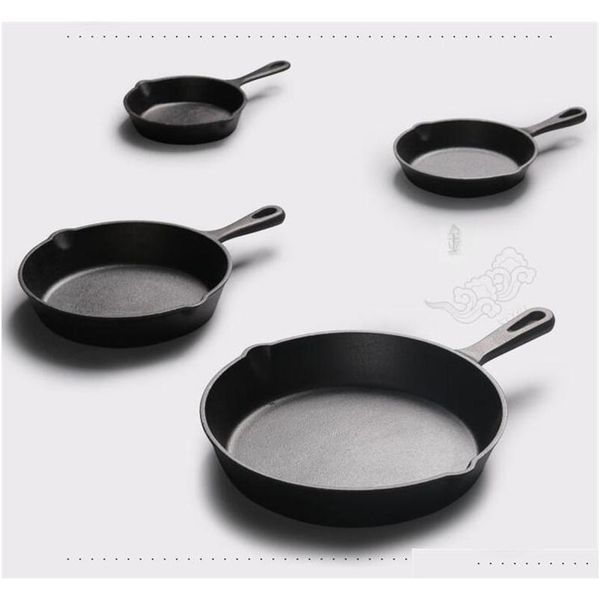 cast iron non-stick 14-26cm skillet frying flat pan gas induction cooker iron pot egg pancake pot kitchen dining tools cookware seova
cast iron non-stick 14-26cm skillet frying flat pan gas induction cooker iron pot egg pancake pot kitchen dining tools cookware seova
