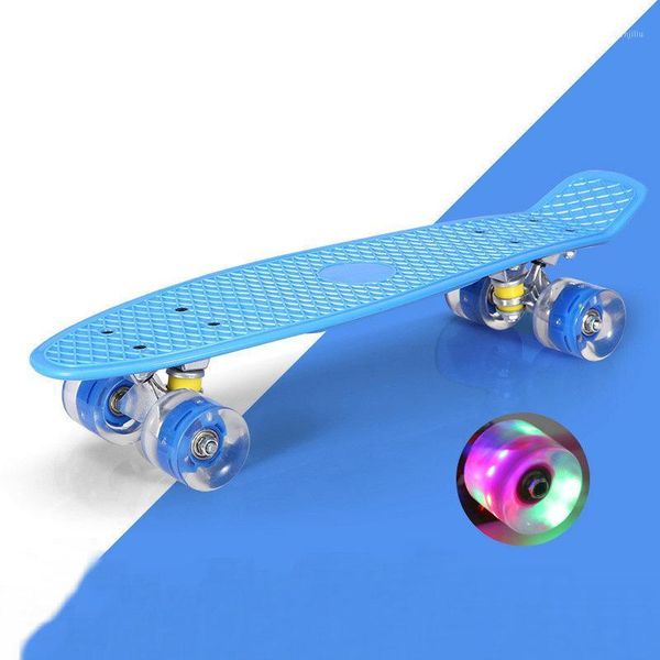 skateboarding 22in four wheel skateboard small fish board single rocker flash pp plastic road brushing scooter1
skateboarding 22in four wheel skateboard small fish board single rocker flash pp plastic road brushing scooter1