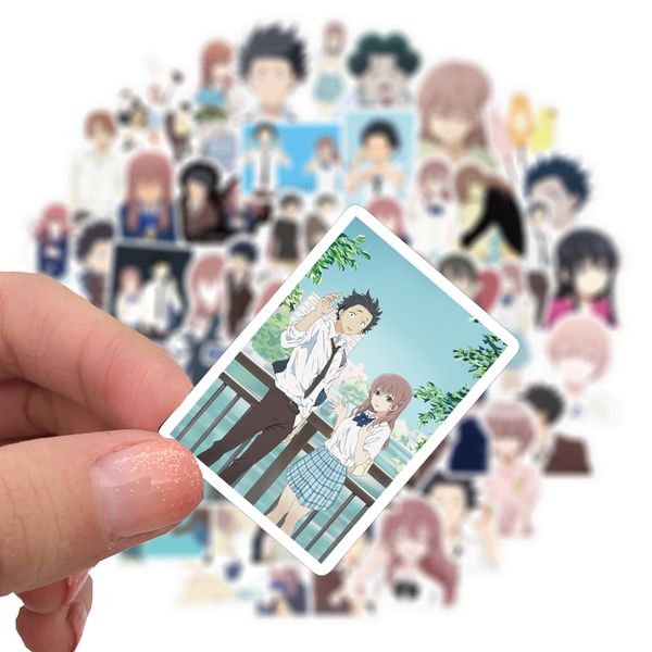 50 pcs a silent voice anime waterproof stickers for skateboard suitcase phone lapluggage sticker
50 pcs a silent voice anime waterproof stickers for skateboard suitcase phone lapluggage sticker