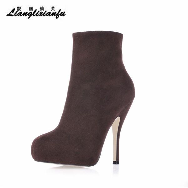 llxf new arrived ankle boots 11cm thin high-heeled dress shoes woman stiletto female wedding pumps drop shipping plus:35-42 43, Black
llxf new arrived ankle boots 11cm thin high-heeled dress shoes woman stiletto female wedding pumps drop shipping plus:35-42 43, Black