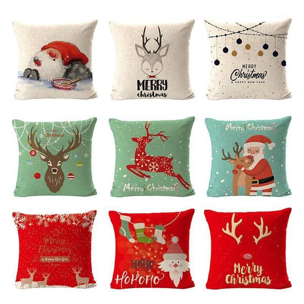 cushion/decorative pillow 2 packs christmas cushion cover 45*45 pillowcase sofa cushions cases cotton linen covers home decor1
cushion/decorative pillow 2 packs christmas cushion cover 45*45 pillowcase sofa cushions cases cotton linen covers home decor1