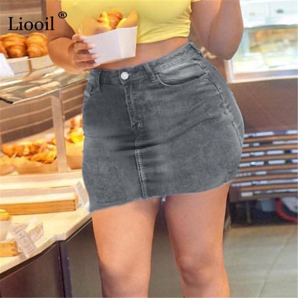 liooil bodycon denim mini skirt with pocket women summer 2021 streetwear high waist wash distressed gray skinny jean skirts, Black
liooil bodycon denim mini skirt with pocket women summer 2021 streetwear high waist wash distressed gray skinny jean skirts, Black