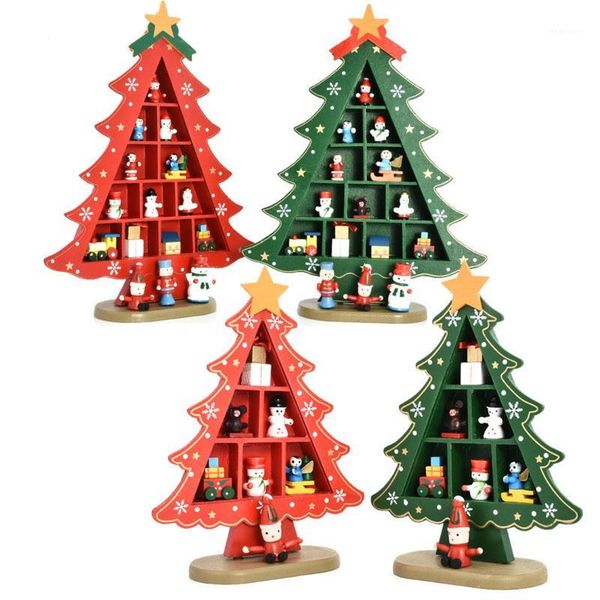 new design 2 colors square check party table decoration wooden christmas tree with ornament new year present kids gift1
new design 2 colors square check party table decoration wooden christmas tree with ornament new year present kids gift1
