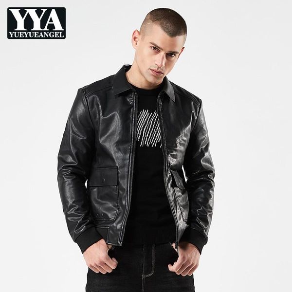 fashion men pu leather jacket big pocket slim fit motor biker bomber jacket brand spring autumn faux leather punk coat outwear, Black
fashion men pu leather jacket big pocket slim fit motor biker bomber jacket brand spring autumn faux leather punk coat outwear, Black