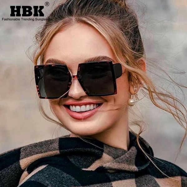 hbk square sunglasses big frame women men vintage oversized brand designer new fashion trendy sun glasses uv400 driving, White;black
hbk square sunglasses big frame women men vintage oversized brand designer new fashion trendy sun glasses uv400 driving, White;black