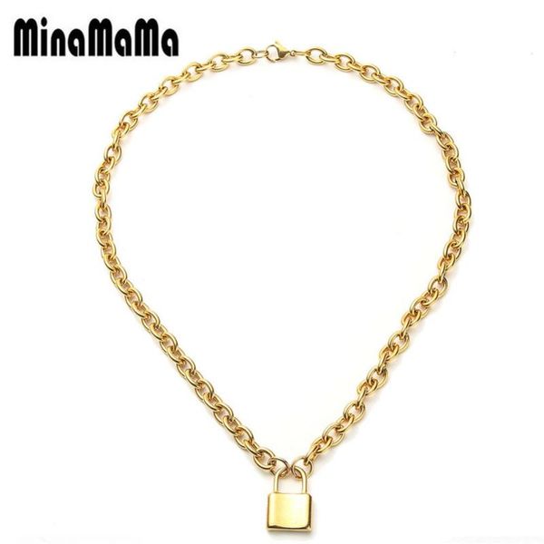 pendant necklaces 316l stainless steel padlock necklace for woman black choker male jewelry, Silver
pendant necklaces 316l stainless steel padlock necklace for woman black choker male jewelry, Silver