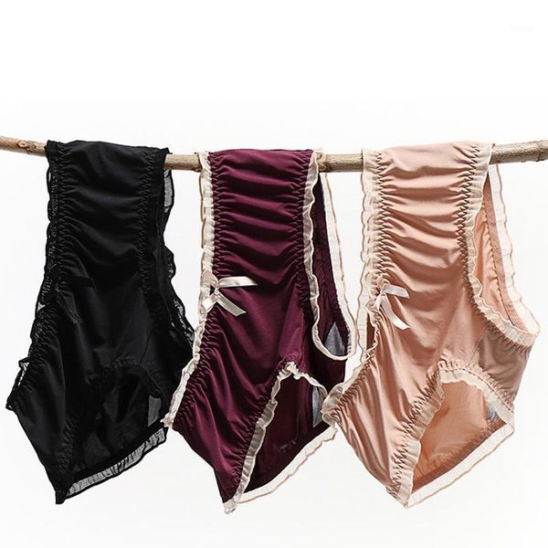 3pcs/lot thin soft sweet high elasticity lace lingeries ruffle milk silk underwears women panties plus size 5xl briefs1, Black;pink
3pcs/lot thin soft sweet high elasticity lace lingeries ruffle milk silk underwears women panties plus size 5xl briefs1, Black;pink