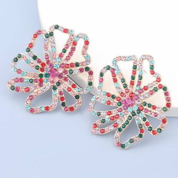 stud pauli manfi 2021 fashion creative metal rhinestone big flower earrings women's simple and party jewelry accessories, Golden;silver
stud pauli manfi 2021 fashion creative metal rhinestone big flower earrings women's simple and party jewelry accessories, Golden;silver