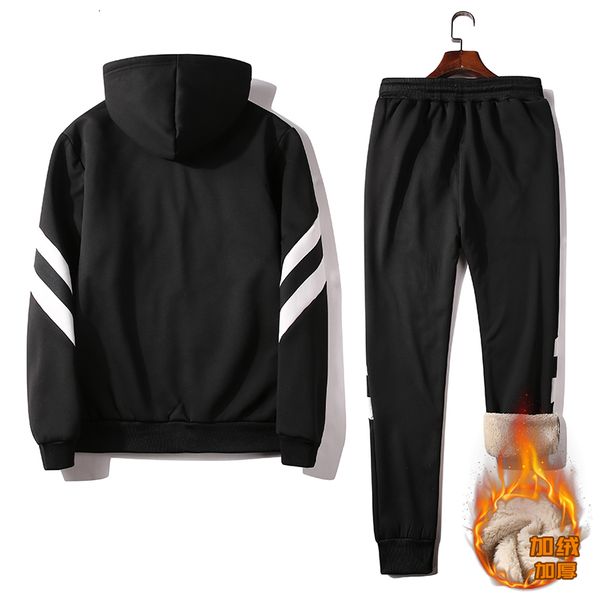 2021 new mens winter two piece lambswool warm suit male jacket+pants thicken tracksuits hooded outerwear men clothing eavm, Gray
2021 new mens winter two piece lambswool warm suit male jacket+pants thicken tracksuits hooded outerwear men clothing eavm, Gray