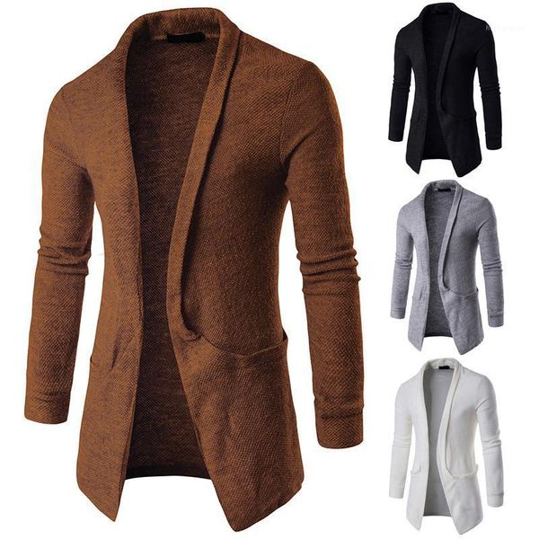 2018 new fashion solid men's knitted cardigan long sleeve casual slim fit sweater jacket coat for fall&winter1, Black;white
2018 new fashion solid men's knitted cardigan long sleeve casual slim fit sweater jacket coat for fall&winter1, Black;white