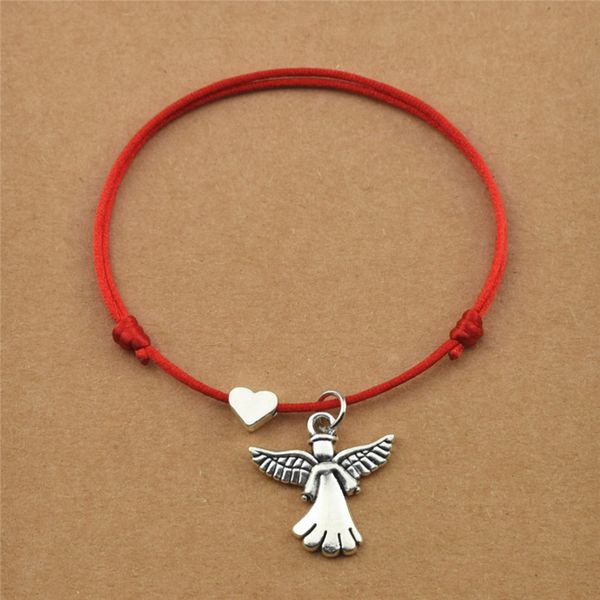 fashion women's party wedding unique jewelry gifts cute wings angel pendant red cord rope adjustable heart charm bracelets, Golden;silver
fashion women's party wedding unique jewelry gifts cute wings angel pendant red cord rope adjustable heart charm bracelets, Golden;silver