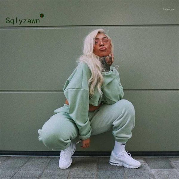 2 piece set women oversized sweatshirt set autumn sportwear solid tracksuit sweatpants casual female suit short sweatshirts1, White
2 piece set women oversized sweatshirt set autumn sportwear solid tracksuit sweatpants casual female suit short sweatshirts1, White