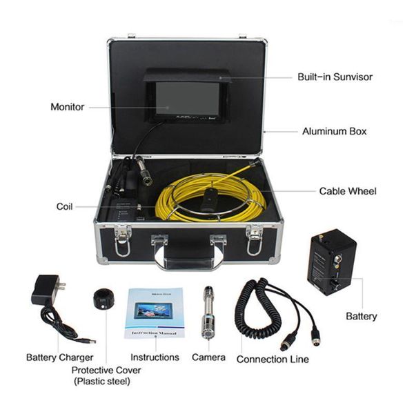 cameras 7inch pipeline endoscope with 20m cable 23mm inspection camera head hd drain sewer pipe video 12pcs leds1
cameras 7inch pipeline endoscope with 20m cable 23mm inspection camera head hd drain sewer pipe video 12pcs leds1