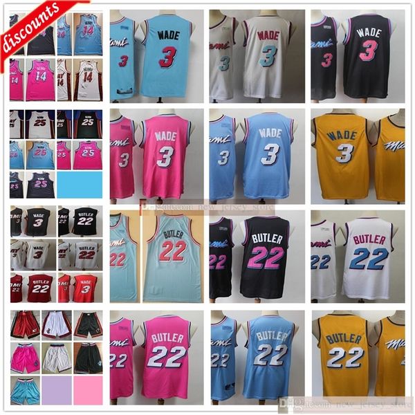 2020 new basketball 3 dwyane 22 jimmy wade butler jerseys 25 kendrick 14 tyler nunn herro pink white black city blue jerseys, Black;red
2020 new basketball 3 dwyane 22 jimmy wade butler jerseys 25 kendrick 14 tyler nunn herro pink white black city blue jerseys, Black;red