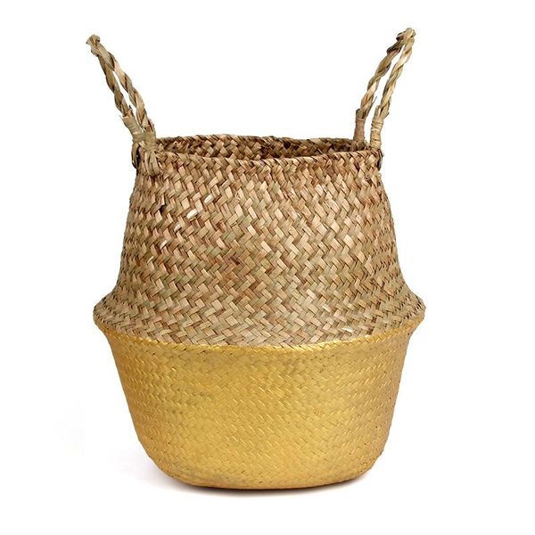 storage baskets golden seaweed basket laundry natural rattan flower woven straw toy box home decoration
storage baskets golden seaweed basket laundry natural rattan flower woven straw toy box home decoration