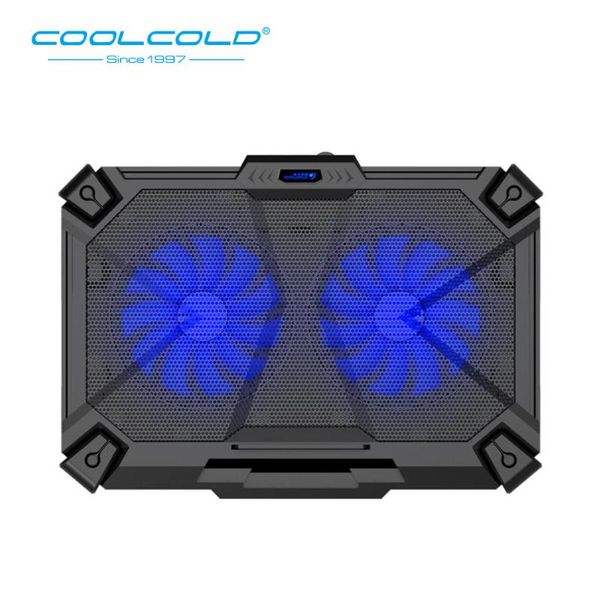 coolcold lapcooler 2 usb ports and 2 cooling fan lapcooling pad stand for 11-17 inch adjustable computer stand
coolcold lapcooler 2 usb ports and 2 cooling fan lapcooling pad stand for 11-17 inch adjustable computer stand
