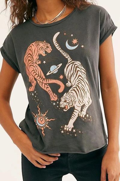 super chic vintage black graphic tees women short sleeve casual summer tee animal fashion blogger t-shirt cotton 2020, White
super chic vintage black graphic tees women short sleeve casual summer tee animal fashion blogger t-shirt cotton 2020, White
