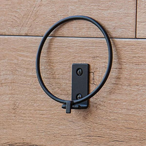 hooks & rails 3pcs wall mounted flower pot trays 15cm folding metal ring holder planter tray stand bracket balcony