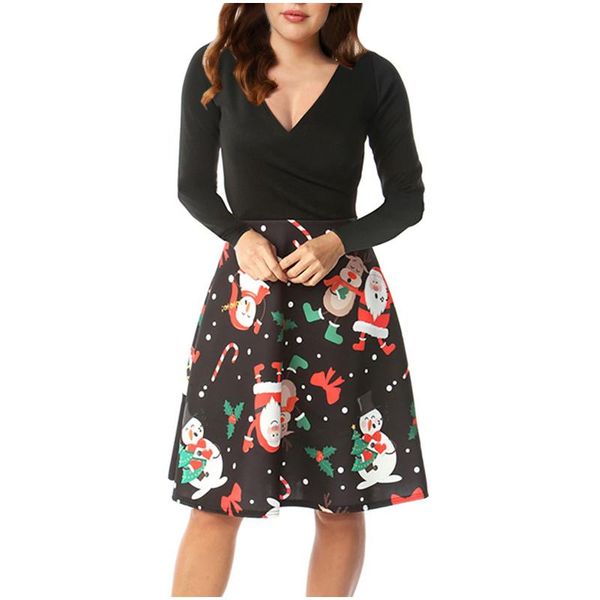 casual dresses 40# christmas dress women autumn winter long sleeve v neck hoodie bag hip print vestidos navidad, Black;gray
casual dresses 40# christmas dress women autumn winter long sleeve v neck hoodie bag hip print vestidos navidad, Black;gray