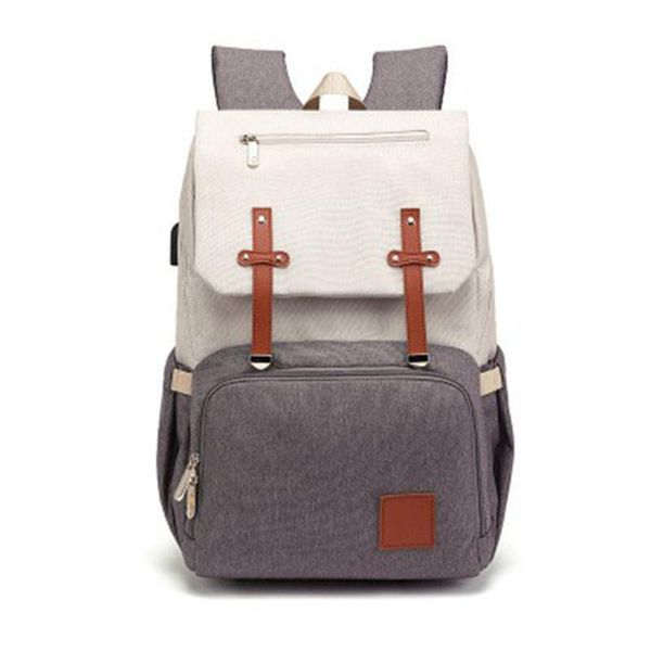 Fashion Maternity Bag Female 600d Oxford Cloth Multifunctional Mom Backpack High Capacity Personalized Fashion